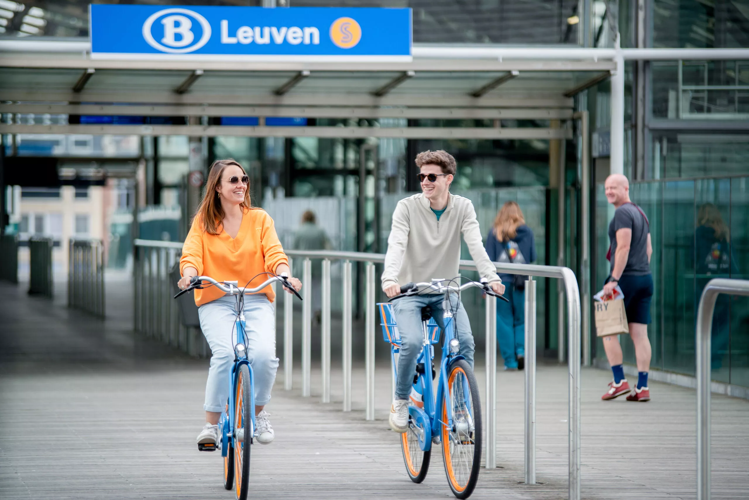 Blue-bike for businesses